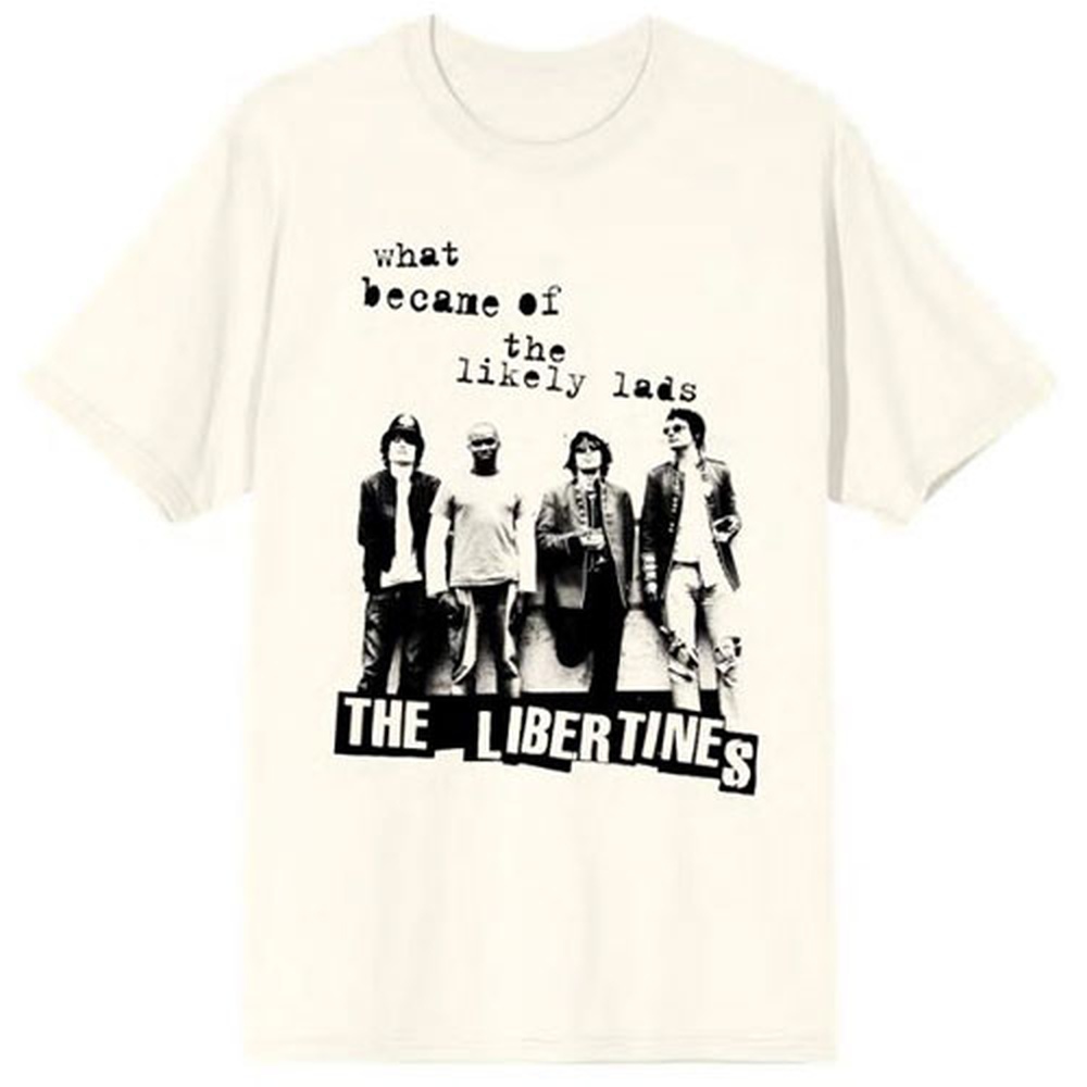 The Libertines - What Became Of The Likely Lads Heren Tshirt - Wit